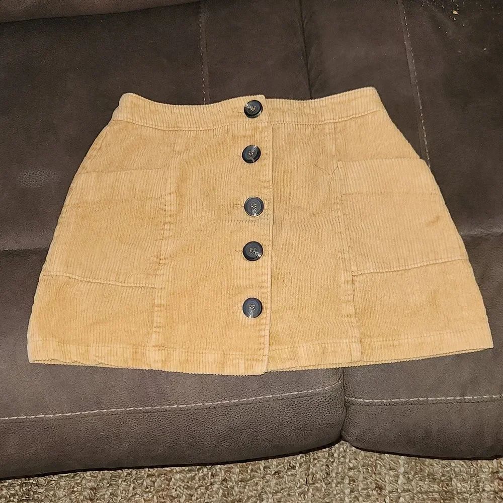 Chloe & Katie Corduroy Miniskirt Skirt S